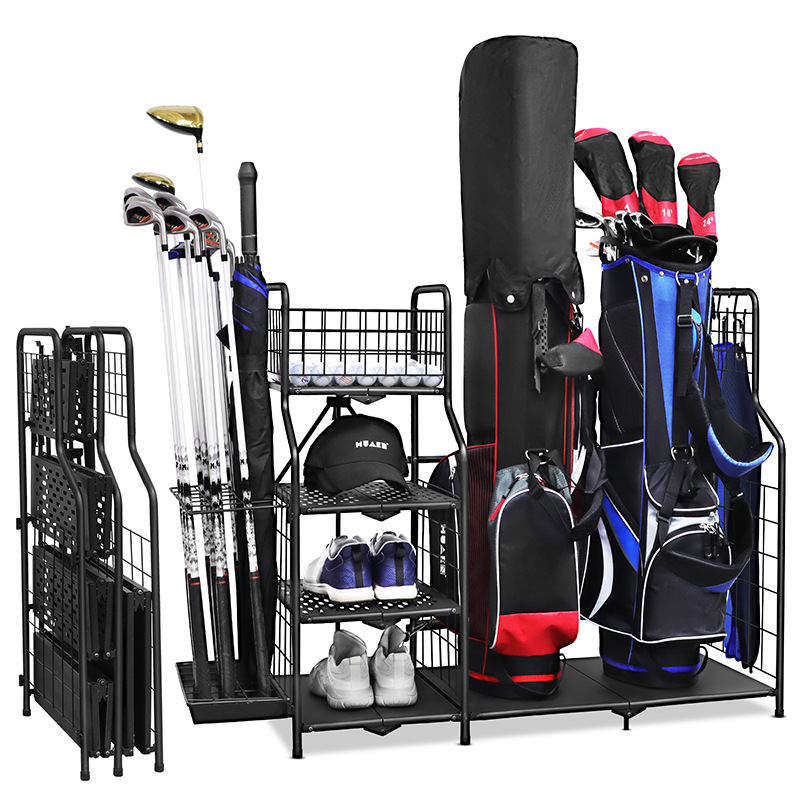 Golf Equipment Store - Golf Storage Rack Cart New Foldable