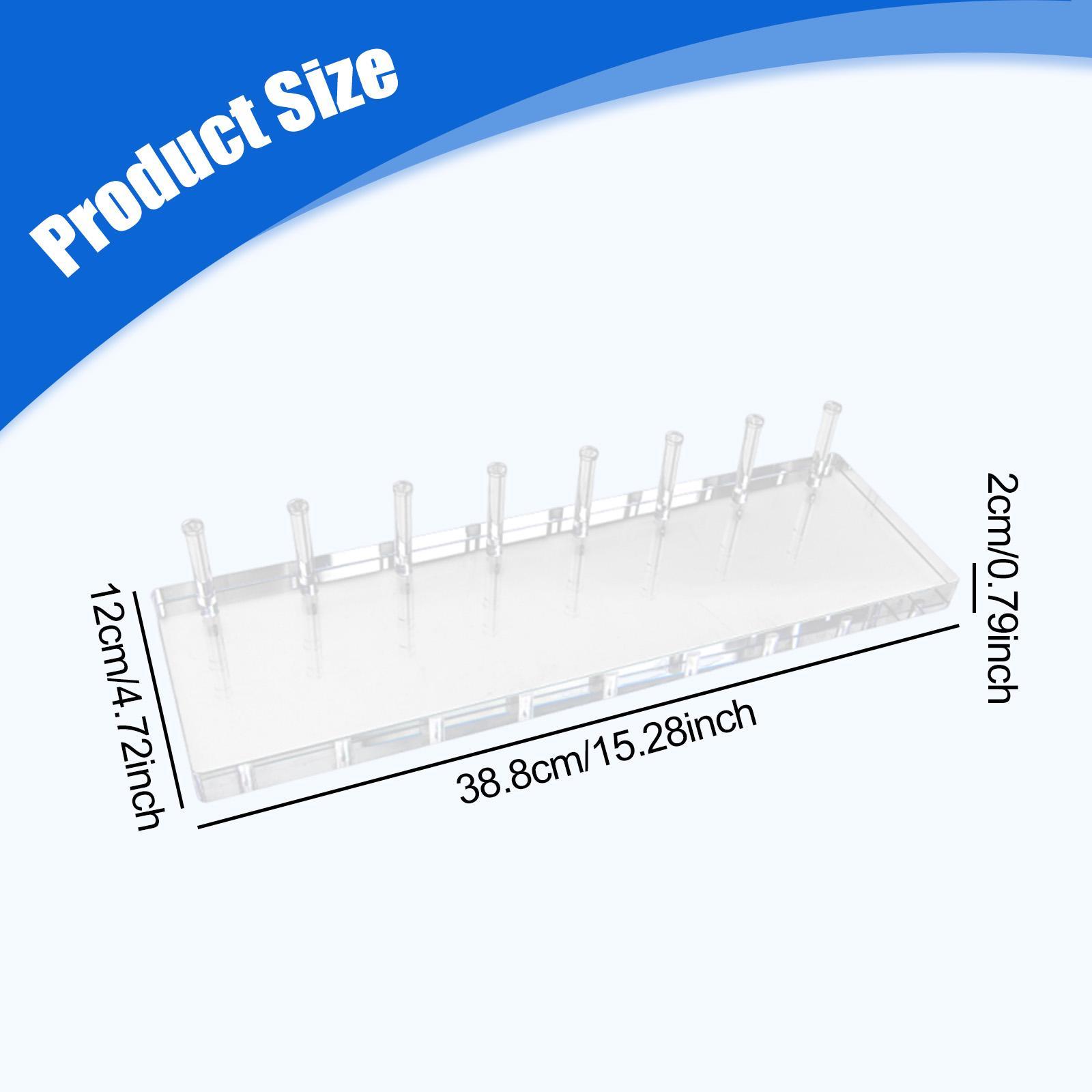 Golf Head Display Rack Clear A - Golf Equipment Store のレビューと価格