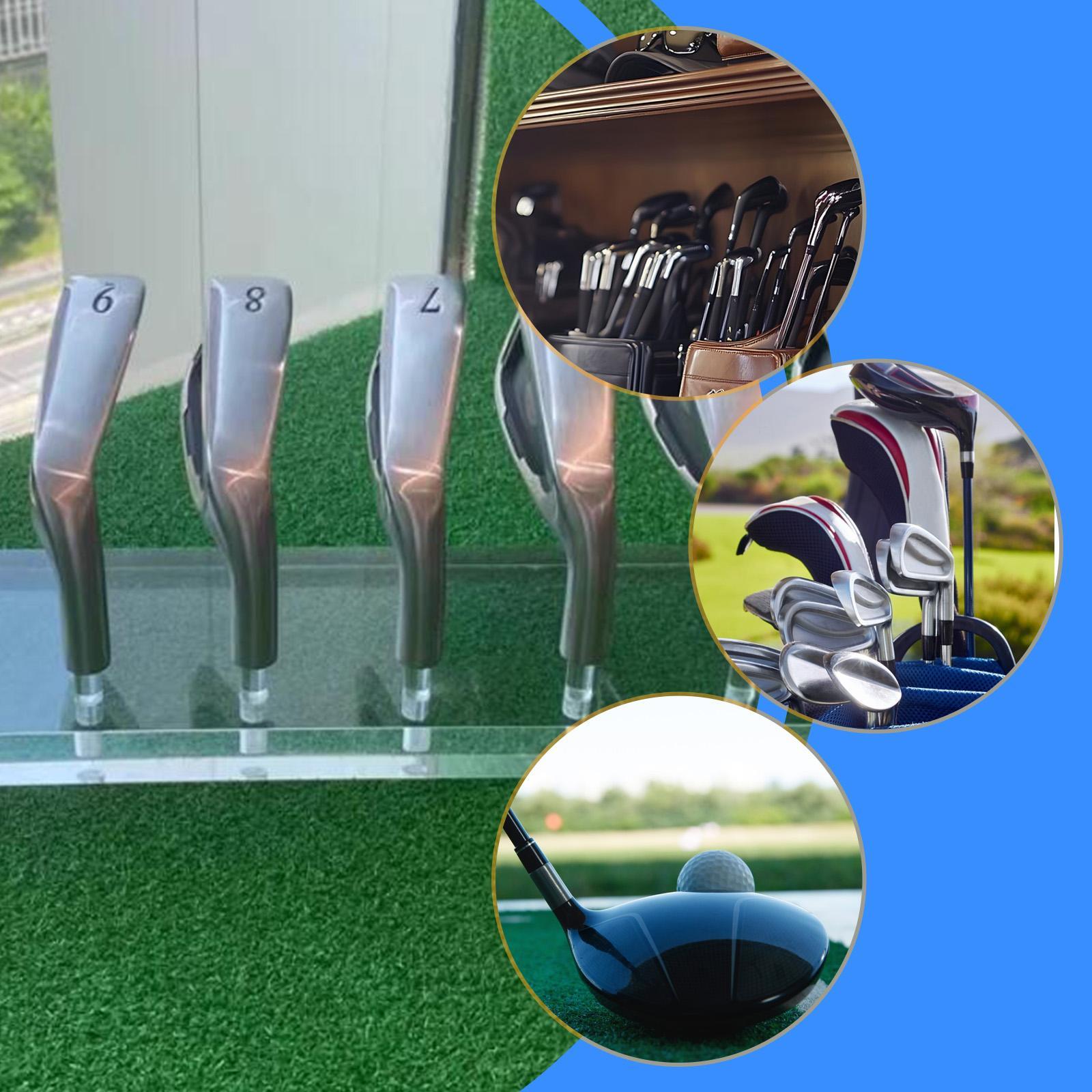 Golf Head Display Rack Clear A - Golf Equipment Store のレビューと価格