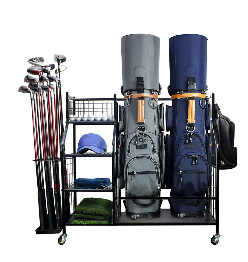 Golf Storage Rack Cart New Fol - Golf Equipment Store のレビューと価格