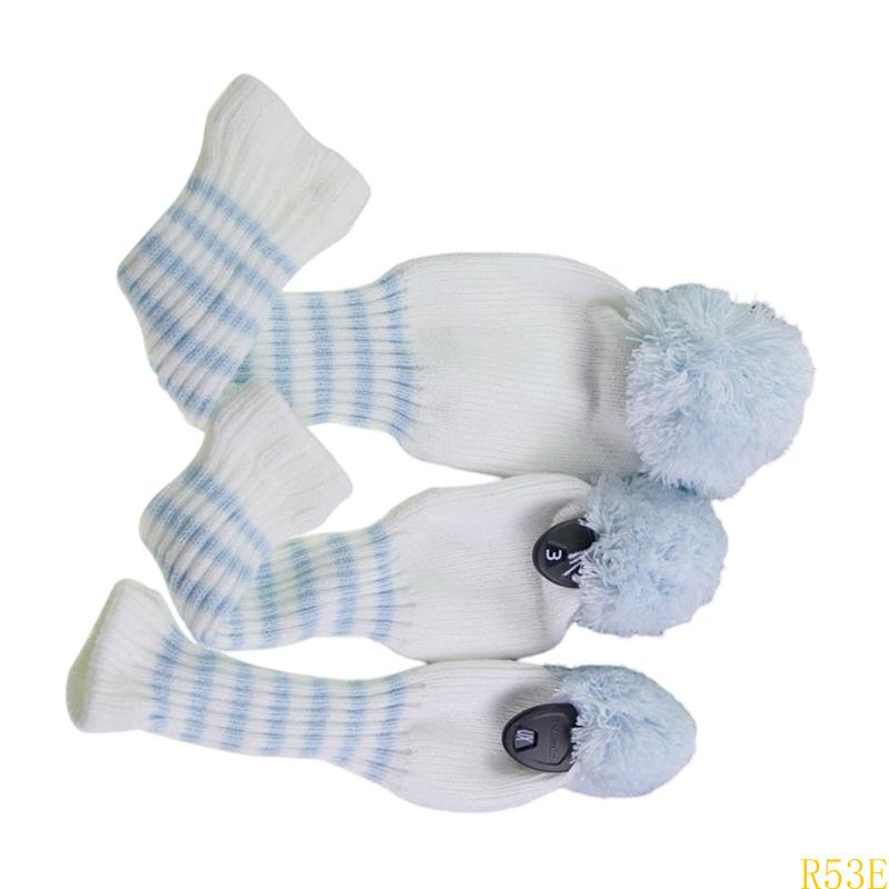 3pcs Golf Club Head Cover Knit - Golf Equipment Cabinet のレビューと価格