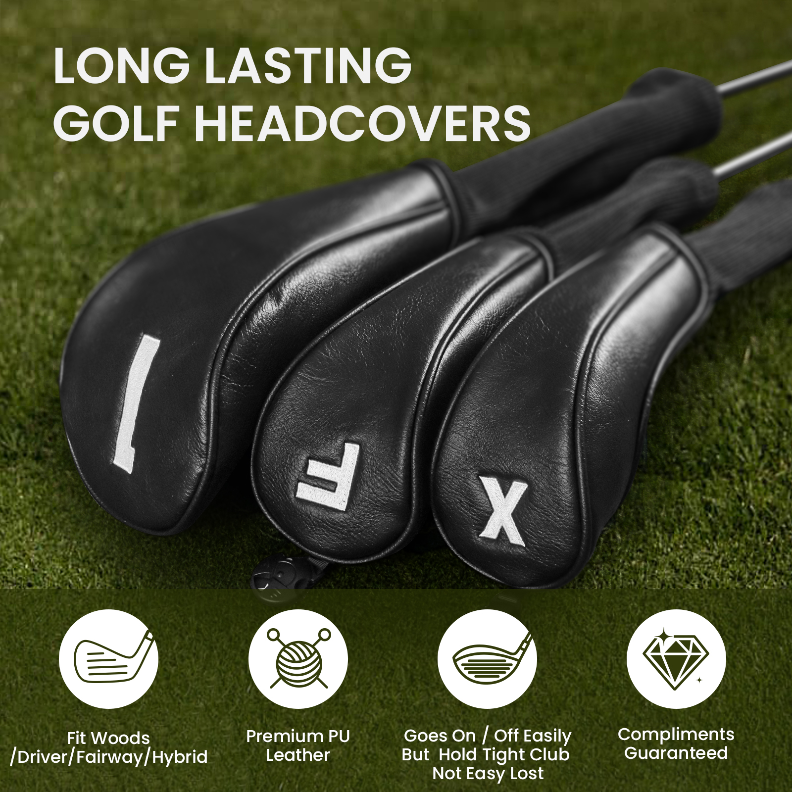 1 Pack PU Leather Golf Club He - Golf Equipment Cabinet のレビューと価格