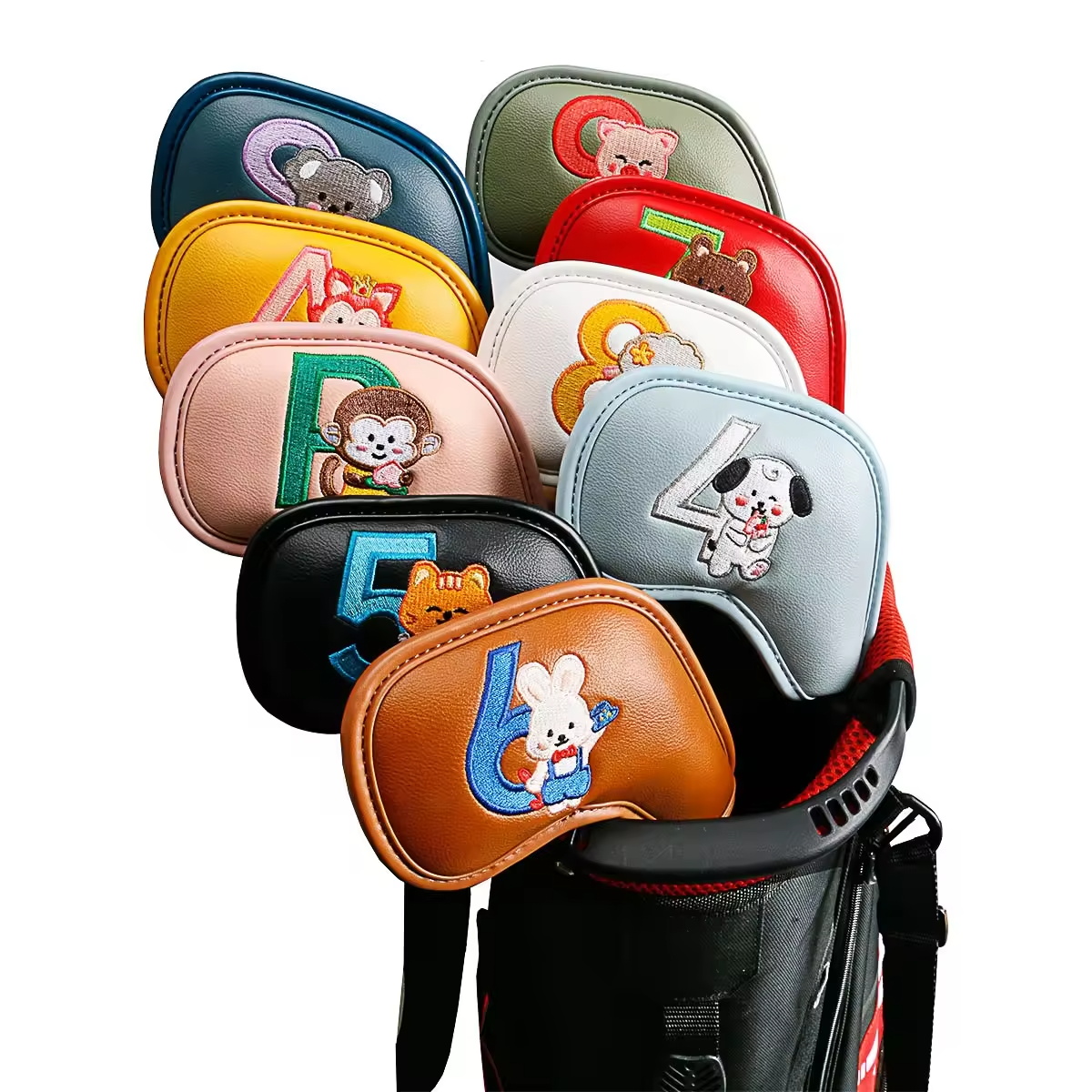9Pcs Cute Cartoon Animal Golf  - Golf Equipment Cabinet のレビューと価格