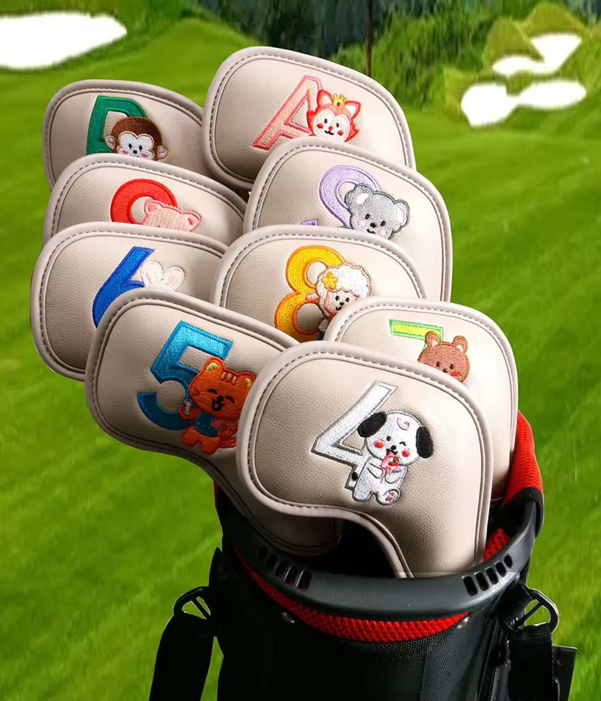9Pcs Cute Cartoon Animal Golf  - Golf Equipment Cabinet のレビューと価格