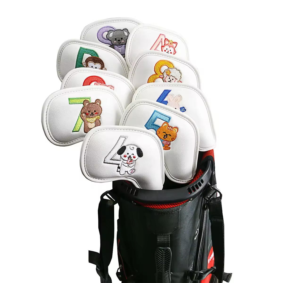9Pcs Cute Cartoon Animal Golf  - Golf Equipment Cabinet のレビューと価格