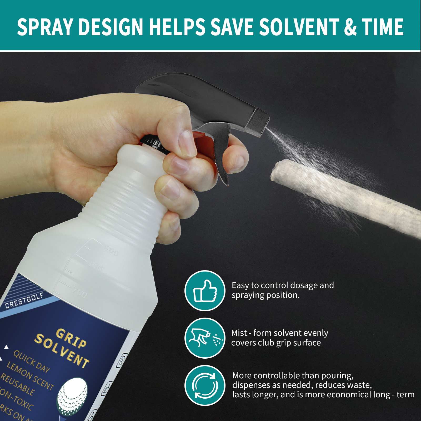 Golf Grip Solvent 32 OZ for Re - Grip Regrip Tape のレビューと価格